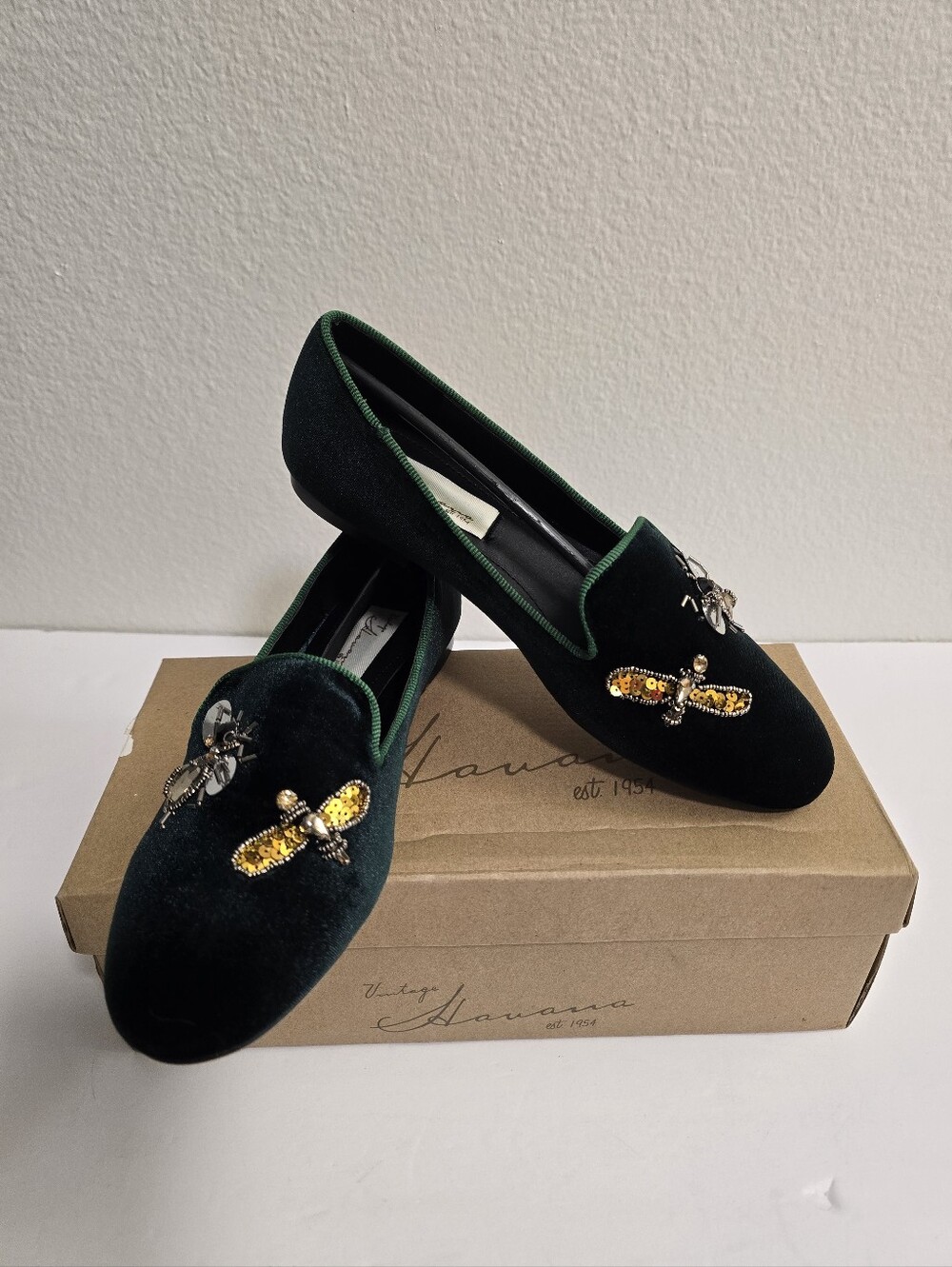 Vintage Havana Sue In Hunter Green
